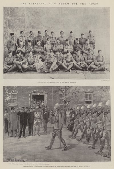 La guerra del Transvaal, truppe per il fronte da Ralph Cleaver